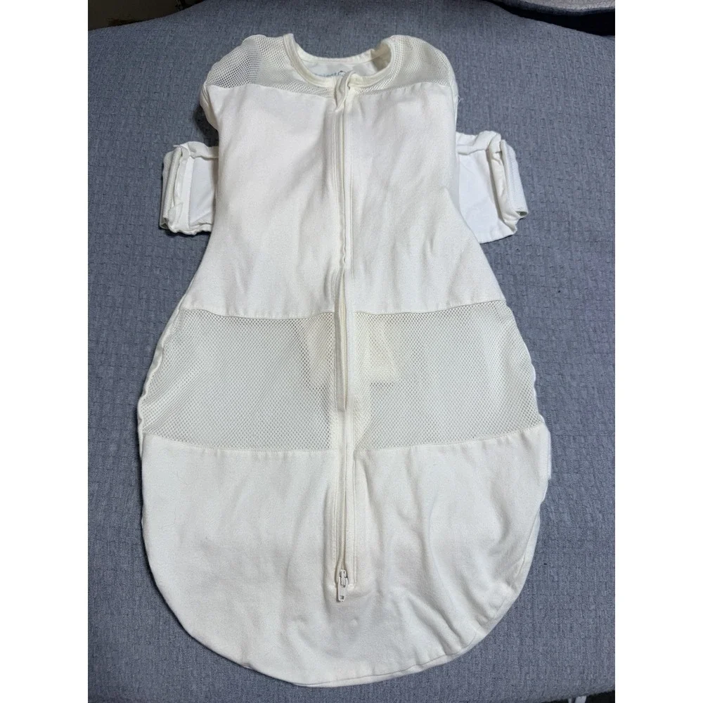 Happiest Baby Snoo Sack 100% Organic Cotton Size Medium Lightly Mesh Breathable